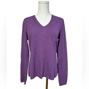 Tweeds 100% Cashmere 2-ply V Neck Sweater